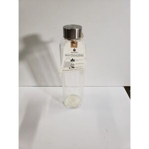 Manna Water Bottle 20 oz BPA Free Storage Bottle Clear Screw on Lid Closure NWT‎